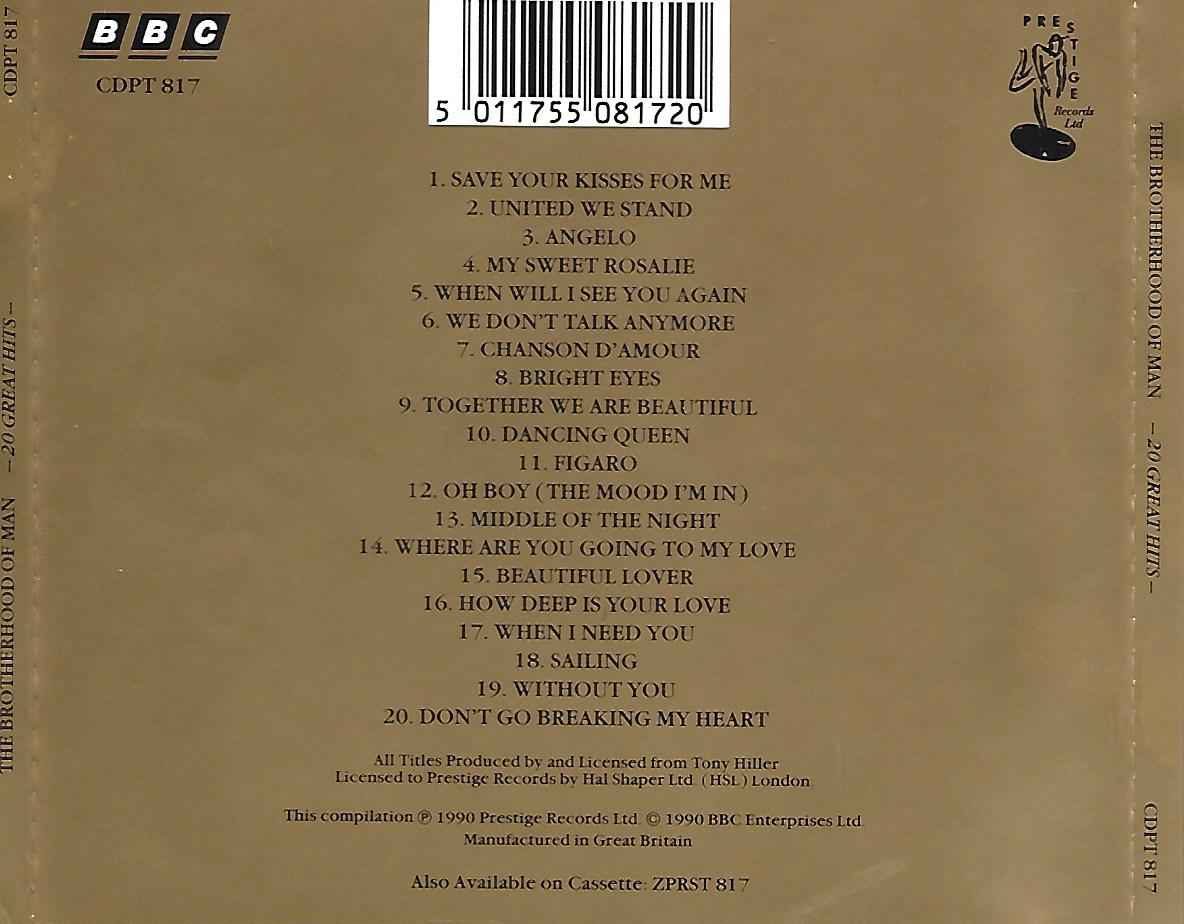 Back cover of CDPT 817